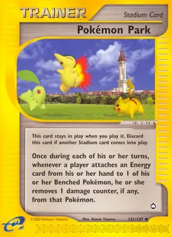Pokémon Park, Aquapolis, no. 131