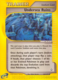 Undersea Ruins, Aquapolis, no. 138