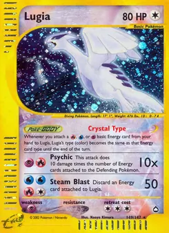 Lugia, Aquapolis, no. 149