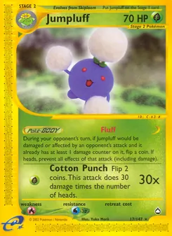 Jumpluff, Aquapolis, no. 17
