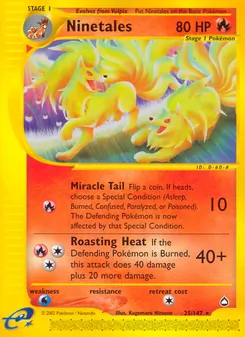 Ninetales, Aquapolis, no. 25