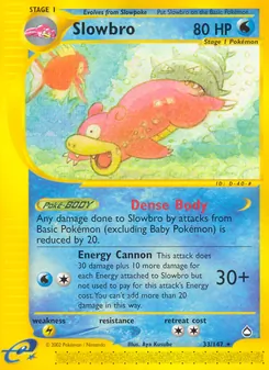 Slowbro, Aquapolis, no. 33