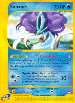 Suicune, Aquapolis, no. 37