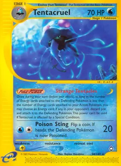 Tentacruel, Aquapolis, no. 38