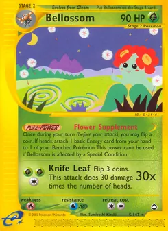 Bellossom, Aquapolis, no. 5