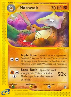 Marowak, Aquapolis, no. 54