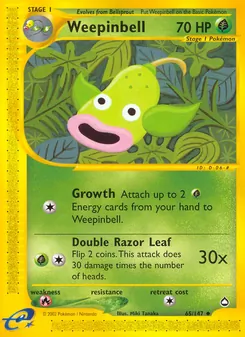 Weepinbell, Aquapolis, no. 65