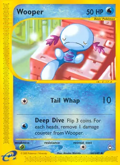 Wooper, Aquapolis, no. 66