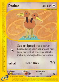 Doduo, Aquapolis, no. 73