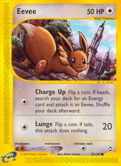 Eevee, Aquapolis, no. 75