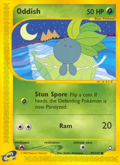 Oddish, Aquapolis, no. 97