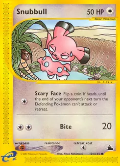 Snubbull, Skyridge, n° 101