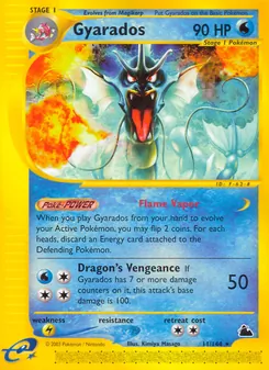Gyarados, Skyridge, n° 11