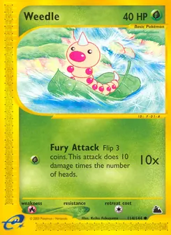 Weedle, Skyridge, n° 114