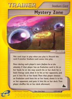 Mystery Zone, Skyridge, n° 137