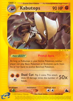 Kabutops, Skyridge, n° 14