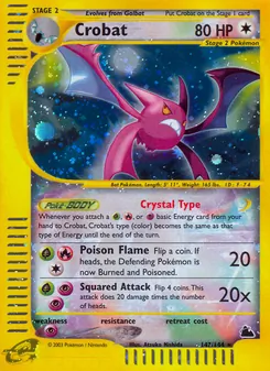 Crobat, Skyridge, n° 147