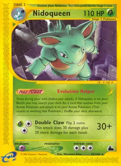 Nidoqueen, Skyridge, n° 22
