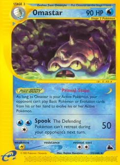 Omastar, Skyridge, n° 23