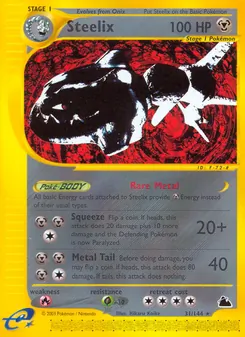 Steelix, Skyridge, n° 31