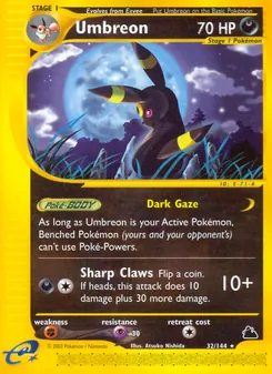 Umbreon, Skyridge, n° 32