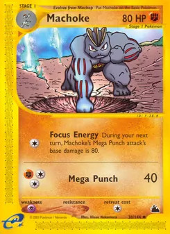 Machoke, Skyridge, n° 38