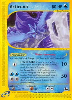 Articuno, Skyridge, n° 4