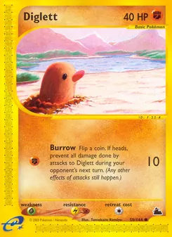 Diglett, Skyridge, n° 50