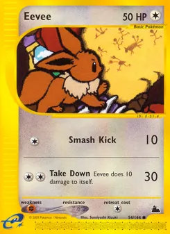 Eevee, Skyridge, n° 54