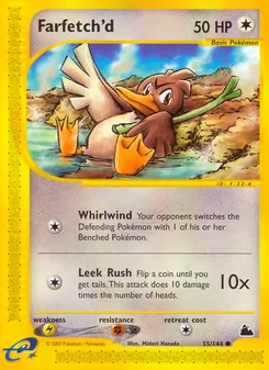 Farfetch'd, Skyridge, n° 55