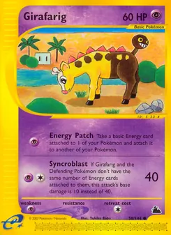 Girafarig, Skyridge, n° 58