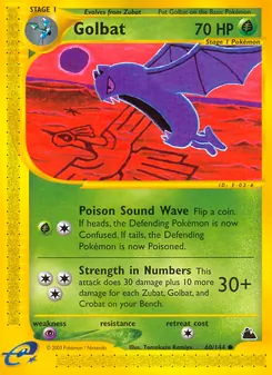 Golbat, Skyridge, n° 60
