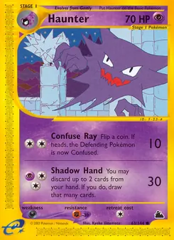 Haunter, Skyridge, n° 63