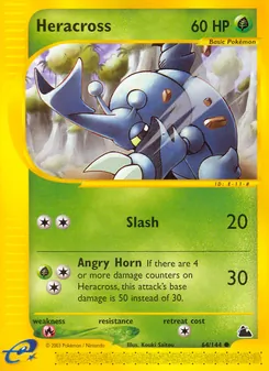 Heracross, Skyridge, n° 64