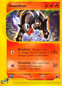 Houndour, Skyridge, n° 66