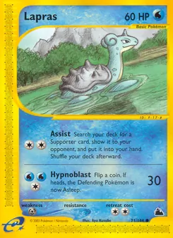 Lapras, Skyridge, n° 71