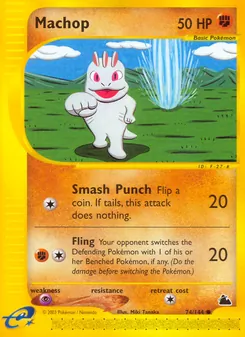 Machop, Skyridge, n° 74