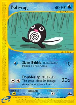 Poliwag, Skyridge, n° 87