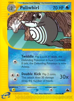 Poliwhirl, Skyridge, n° 88