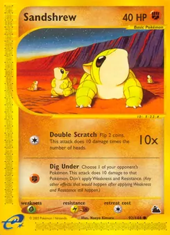 Sandshrew, Skyridge, n° 92