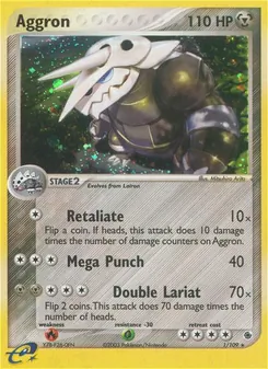 Aggron, Ruby & Sapphire, no. 1