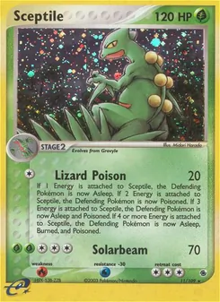 Sceptile, Ruby & Sapphire, no. 11