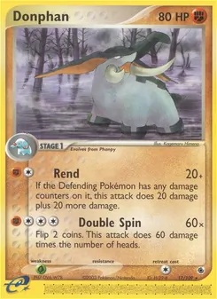 Donphan, Ruby & Sapphire, no. 17