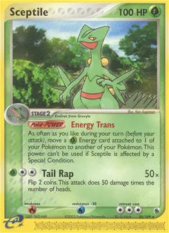 Sceptile, Ruby & Sapphire, no. 20