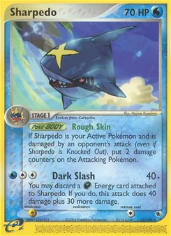 Sharpedo, Ruby & Sapphire, no. 22