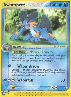 Swampert, Ruby & Sapphire, no. 23