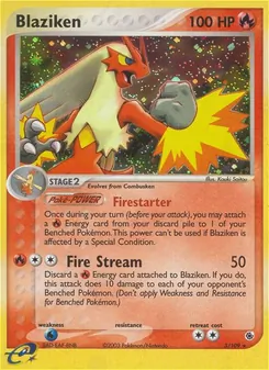 Blaziken, Ruby & Sapphire, no. 3