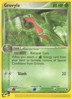 Grovyle, Ruby & Sapphire, no. 32