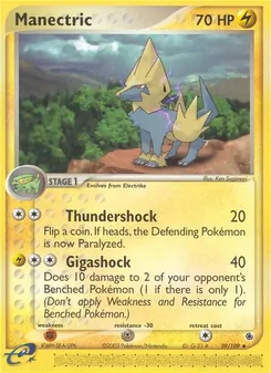 Manectric, Ruby & Sapphire, no. 39