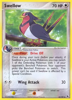 Swellow, Ruby & Sapphire, no. 46